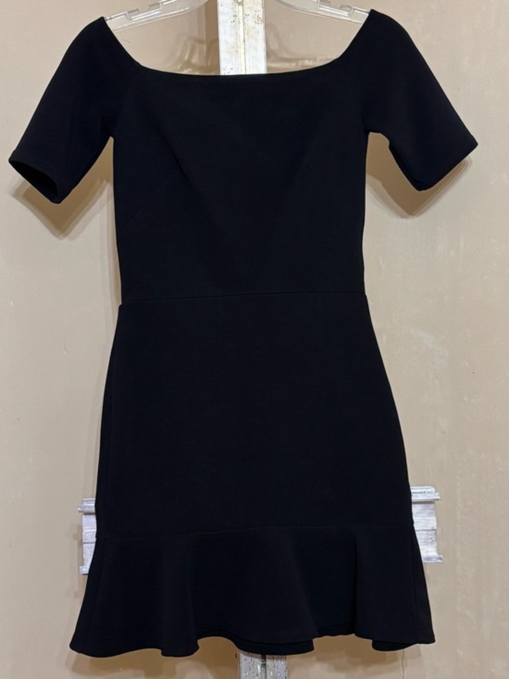 Urban Outfitters OML Women's Black Off-the-Shoulder Mini Dress SZ SMALL